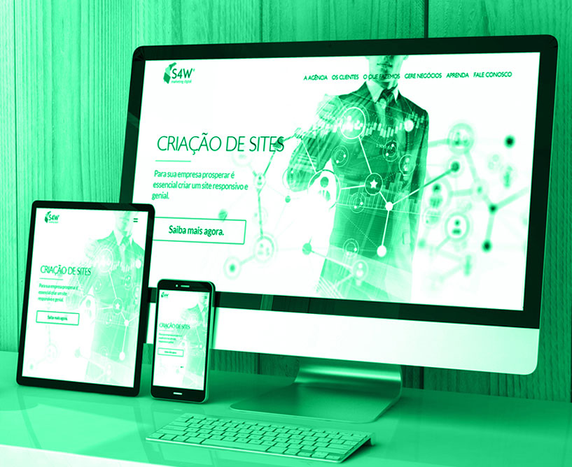 Imagem para agência de criação de sites responsivos